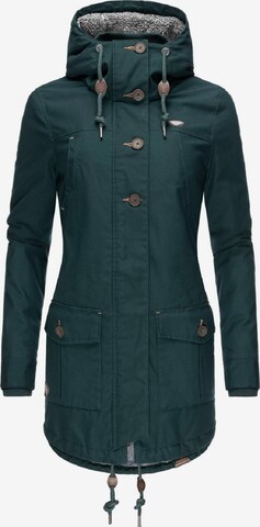 Ragwear Winter Coat 'Jane II Intl.' in Green