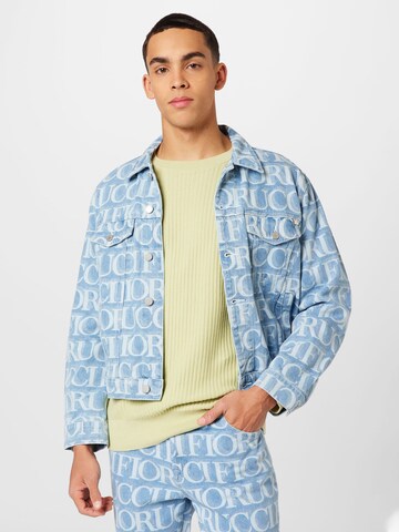 Veste mi-saison Fiorucci en bleu : devant