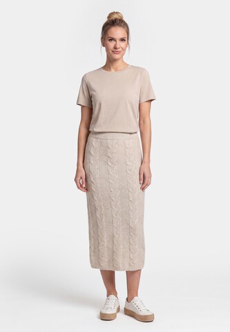 usha WHITE LABEL Skirt in Beige