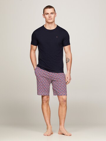 Pyjama court Tommy Hilfiger Underwear en noir : devant