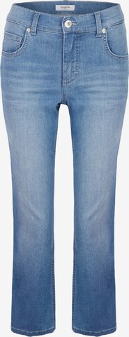 Angels Bootcut Bootcut Jeans Bootcut-Jeans 'Leni Crop' in Blau: predná strana