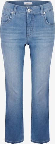 Angels Bootcut Jeans 'Leni Crop' in Blauw: voorkant