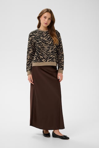 SAINT TROPEZ Sweatshirt 'ZagnaSZ' in Beige