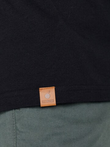GREENBOMB Shirt 'Bike Ride On' in Black