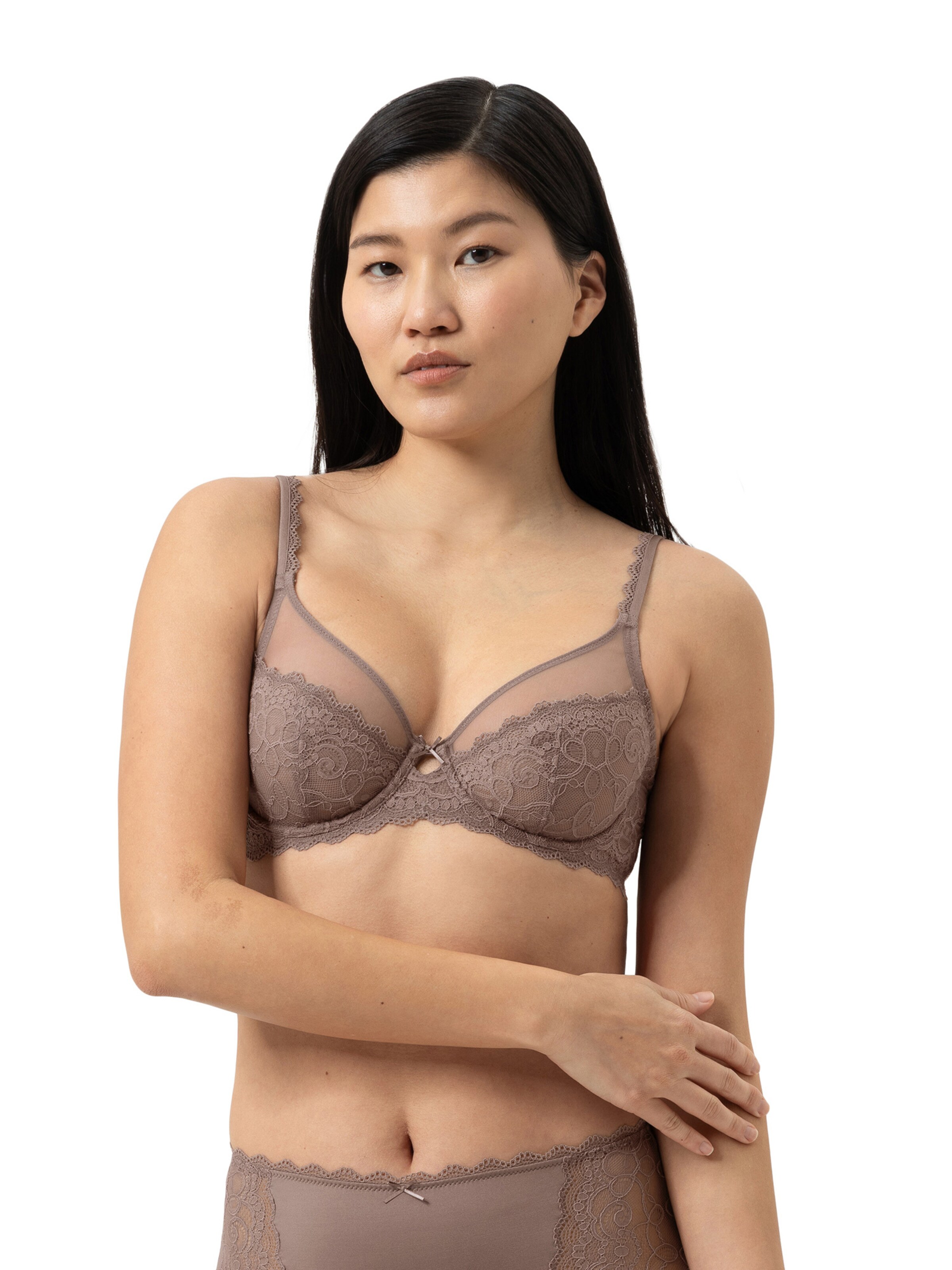 Mey T-shirt Bra in Brown