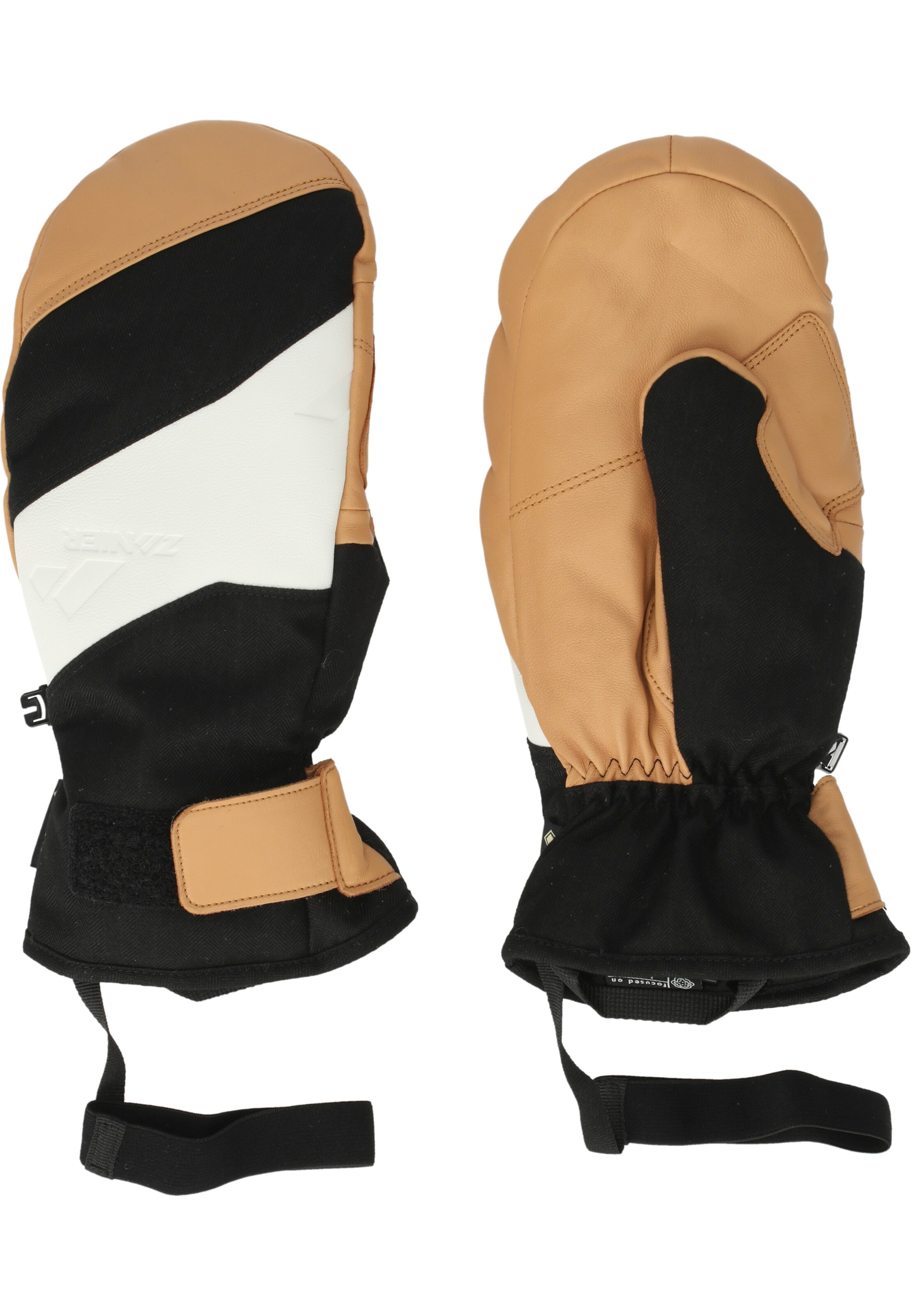 Zanier Mittens 'SKY.GTX' in Beige: front