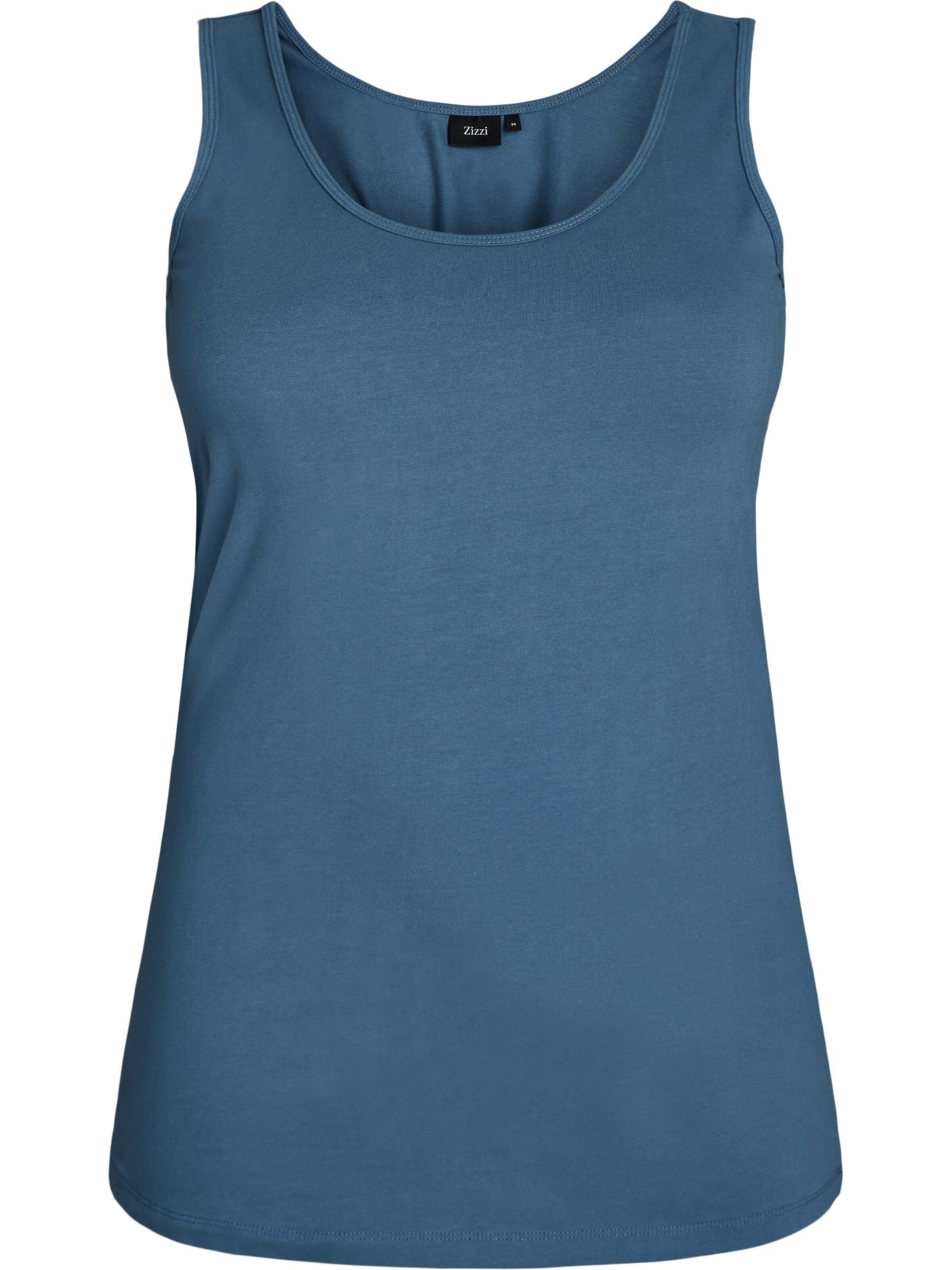 Top di Zizzi in blu: frontale
