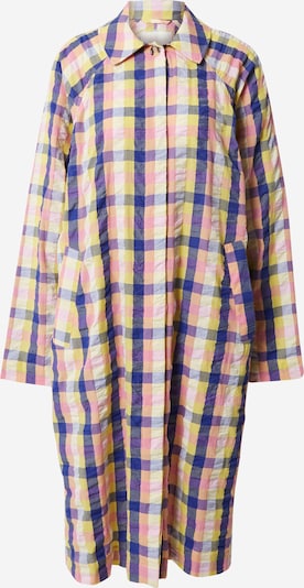 Monki Přechodný kabát - modrá / žlutá / růžová / bílá, Produkt