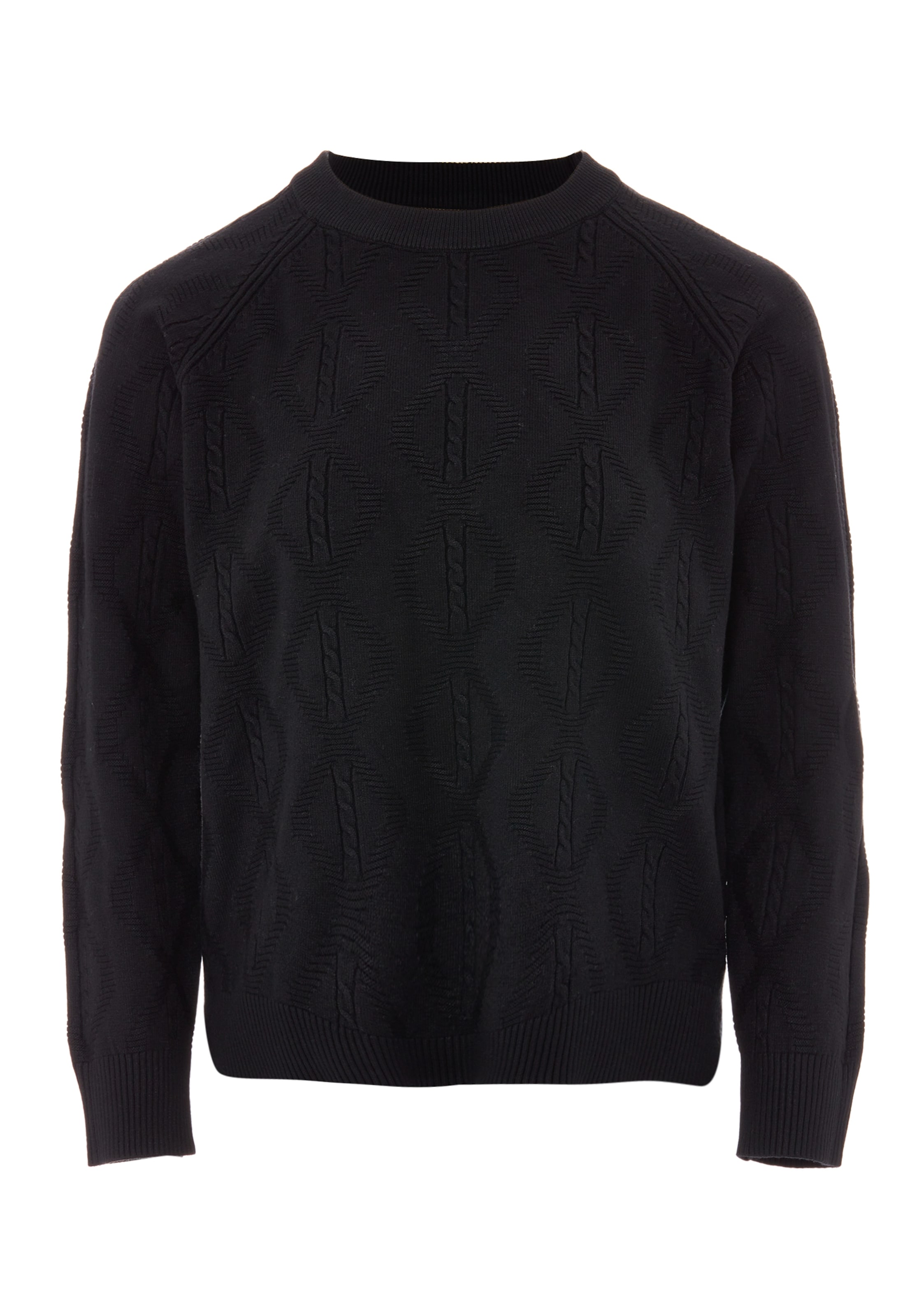 Jalene Trui in Zwart: voorkant