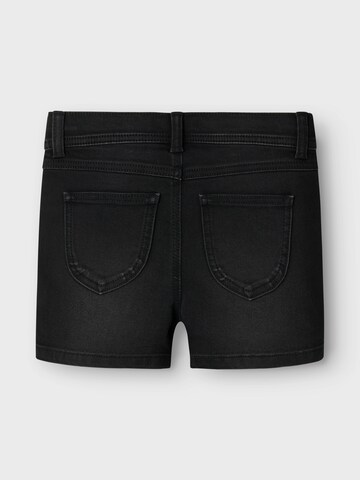 NAME IT regular Jeans i sort