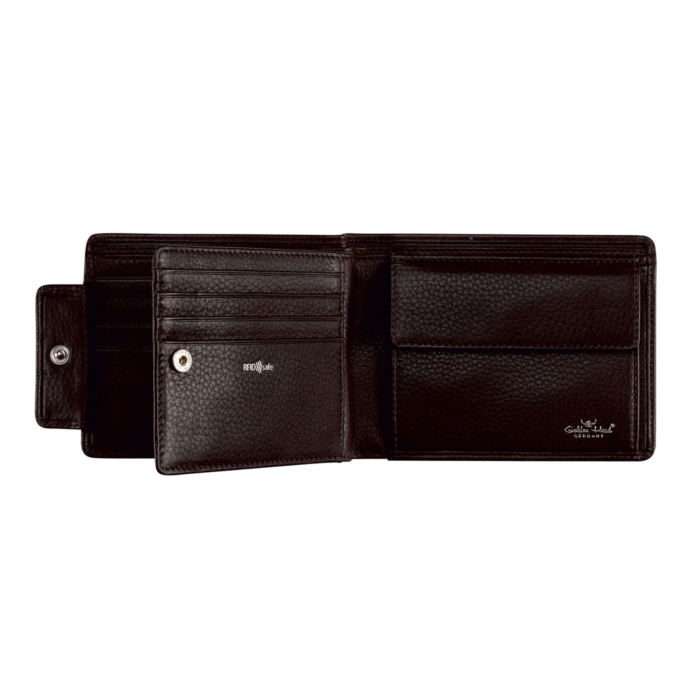GOLDEN HEAD Wallet 'Capri' in Brown