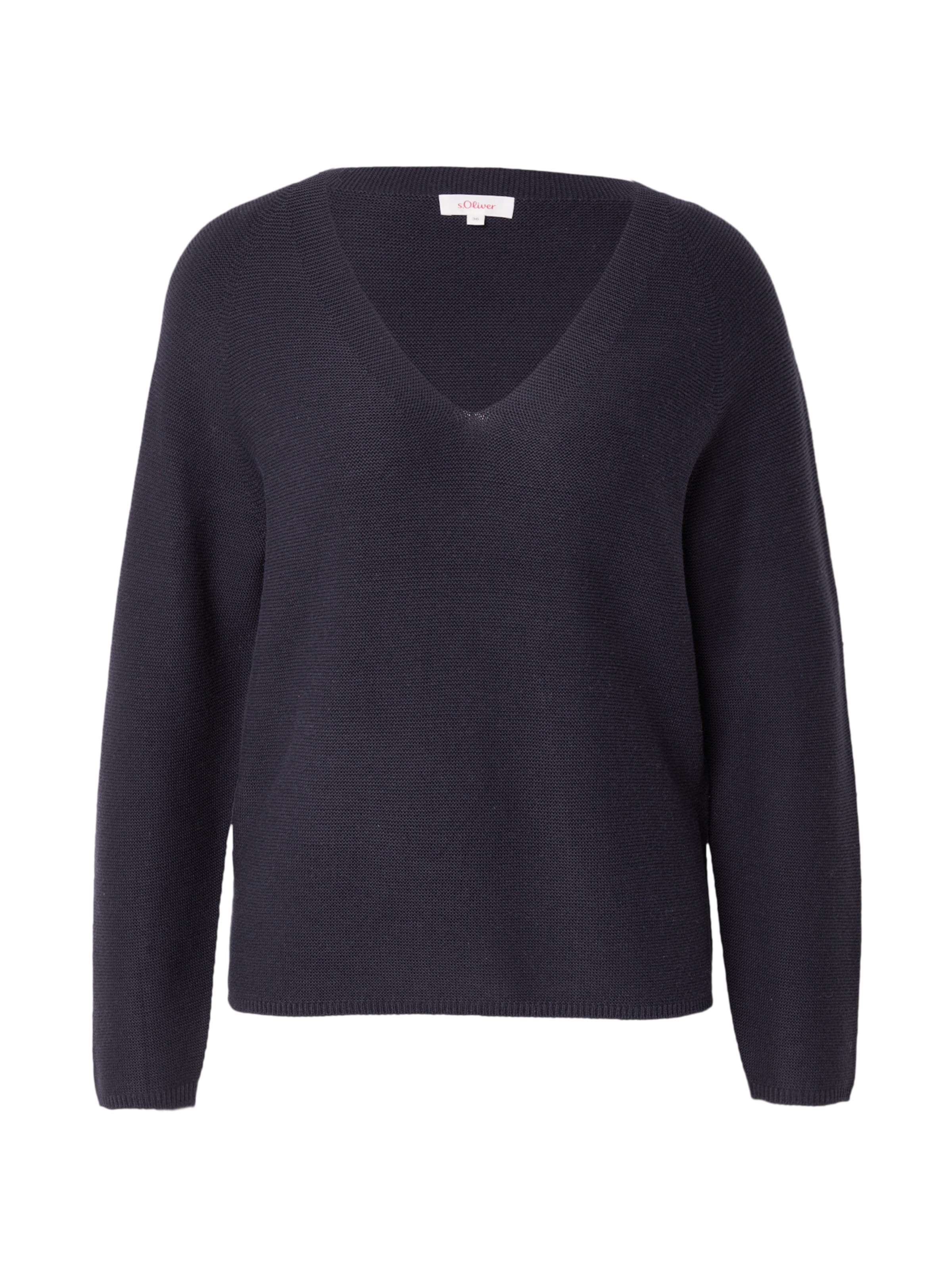 s.Oliver Pullover in Blau: Vorderseite