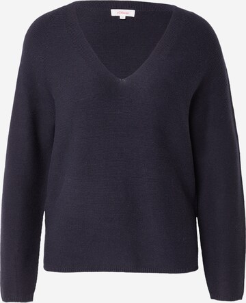 s.Oliver Sweater in Blue: front