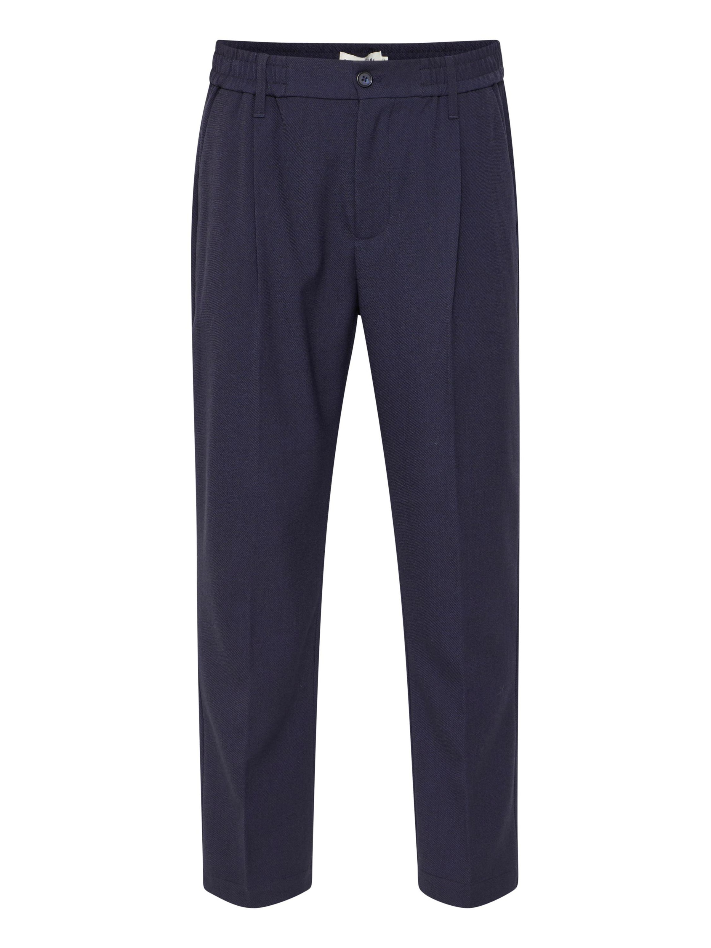 Casual Friday - Loosefit Calças chino 'Marc' em azul: frente