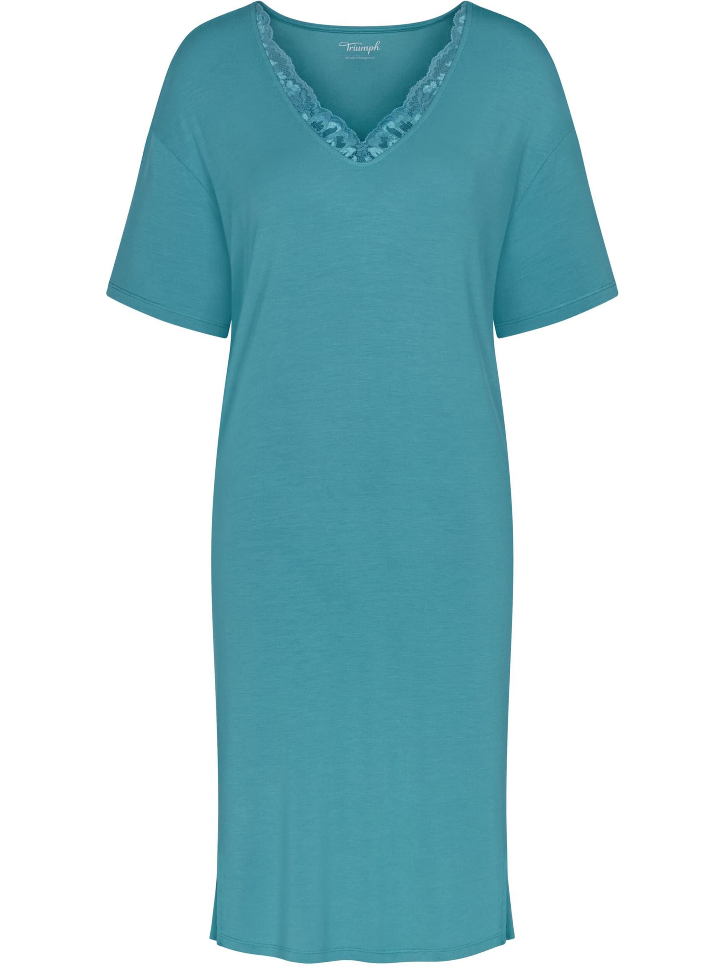 TRIUMPH Nightgown ' Timeless Sensuality ' in Blue: front