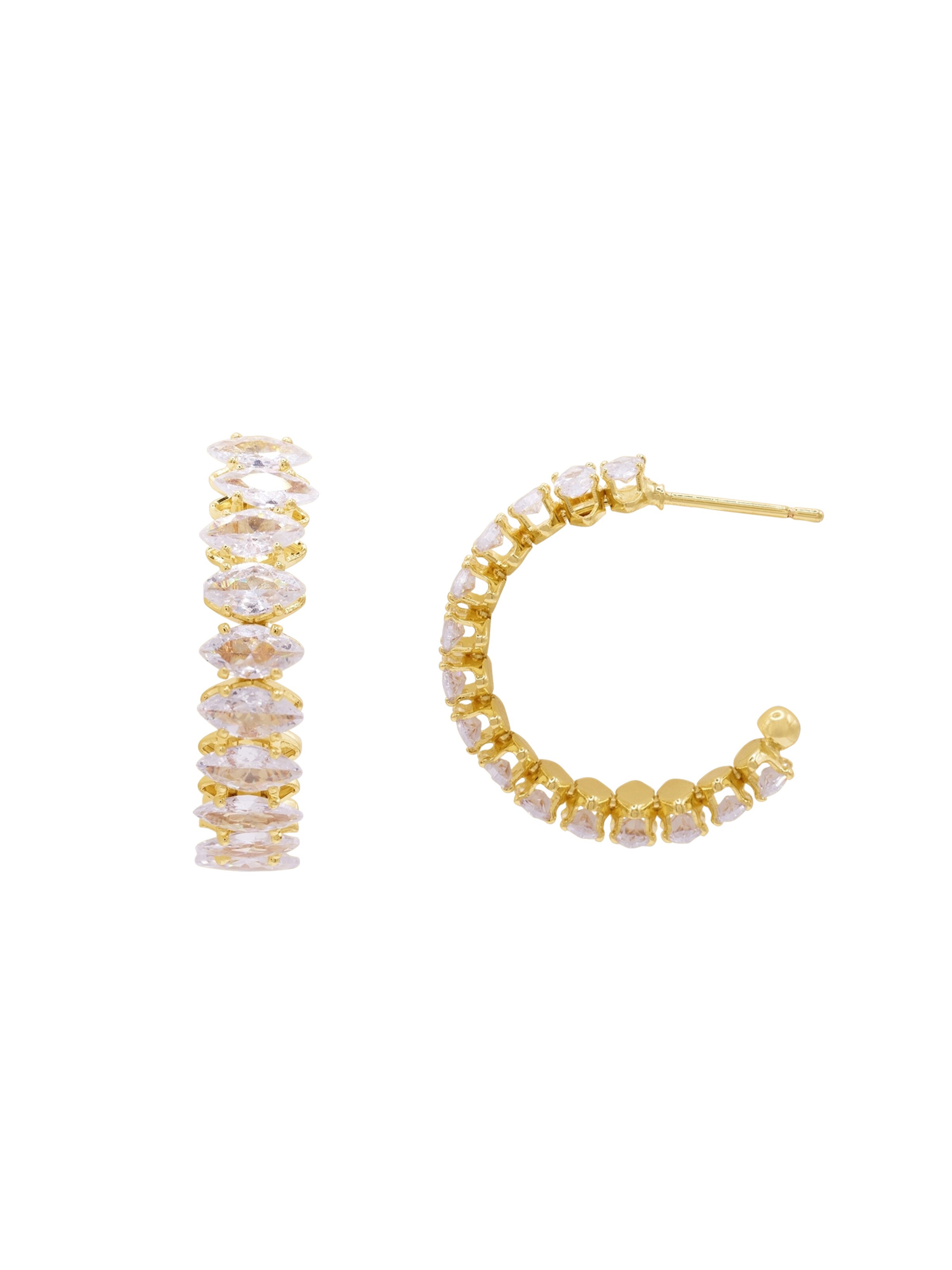 Boucles d'oreilles 'Stacy' Heideman en or