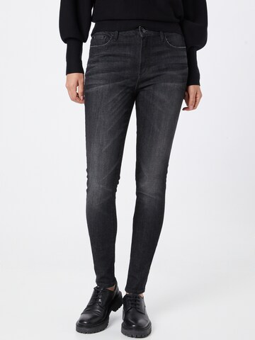 DENHAM Skinny Jeans 'Needle Emyb' in Grey: front