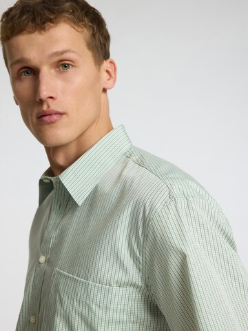 SELECTED - Ajuste confortable Camisa en verde
