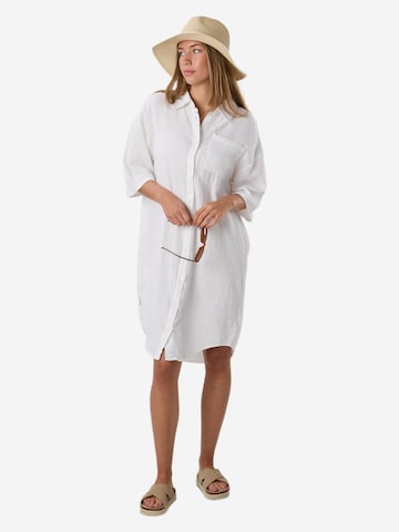 Seaside Shirt dress in White