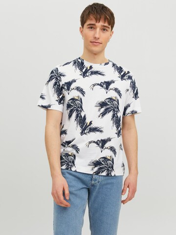 JACK & JONES - Camiseta 'Palma' en blanco: frente