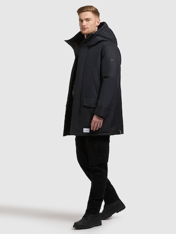 Parka d’hiver 'Kirk' khujo en bleu