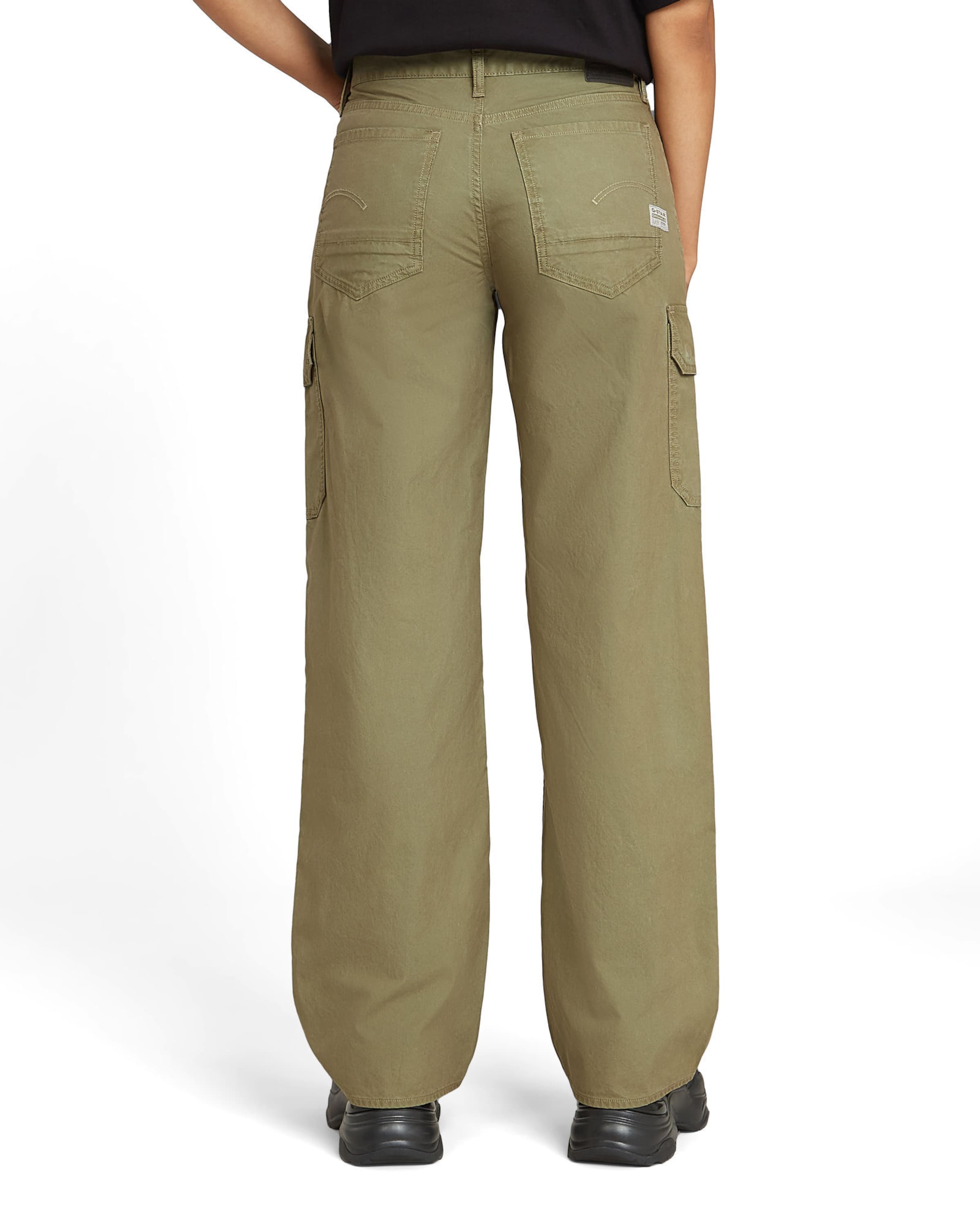 G-STAR Loosefit Cargobroek 'Judee' in Groen