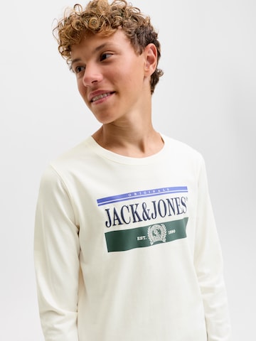 Jack & Jones Junior Tričko 'JORFREDERIKSBERG' – bílá