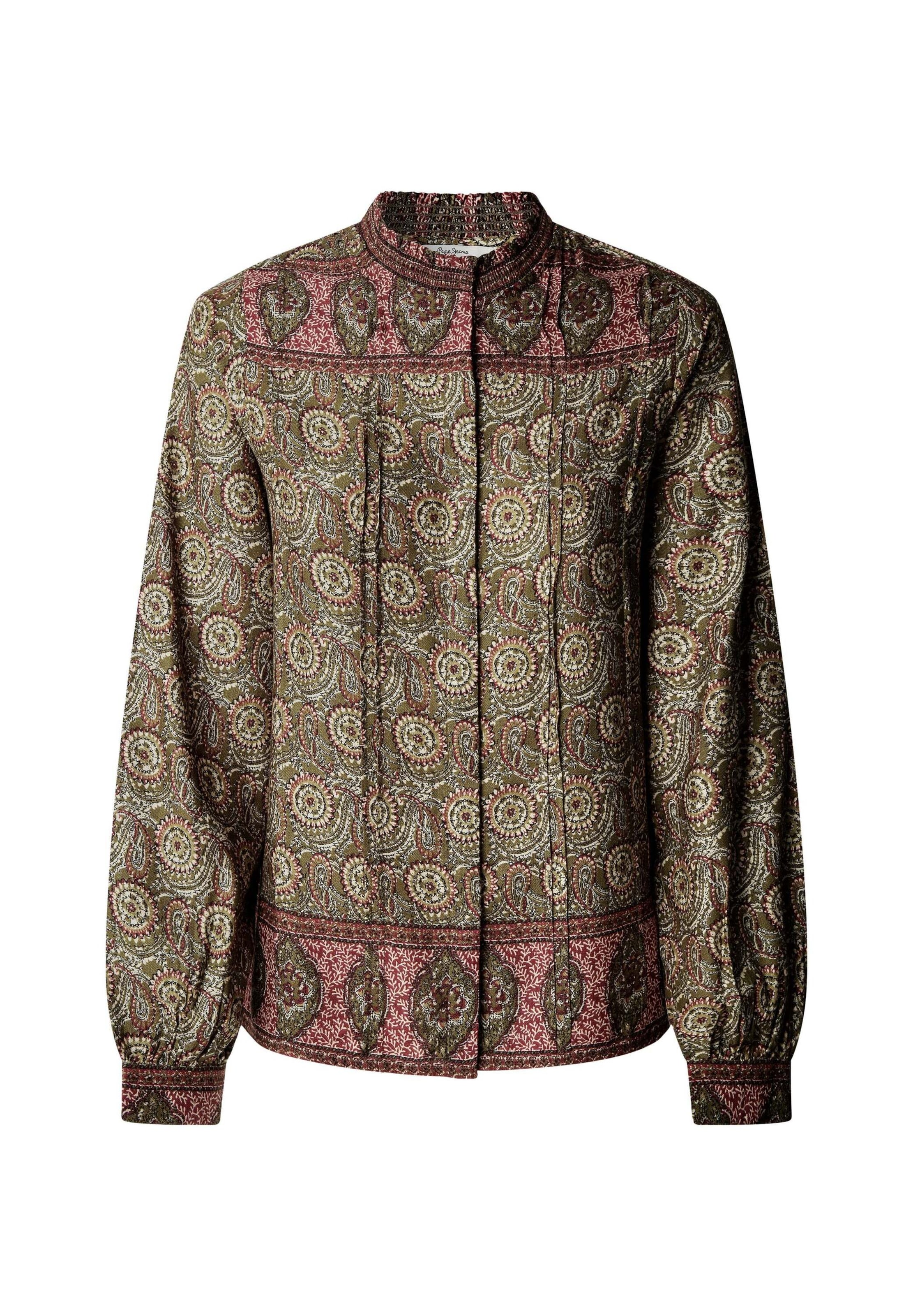 Pepe Jeans Blouse 'HERA' in Groen: voorkant