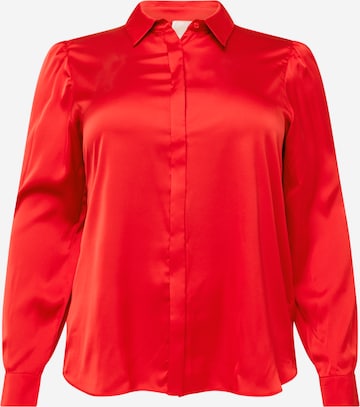 Persona by Marina Rinaldi Bluse 'BADIANA' i rød: forside