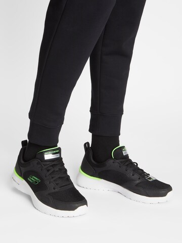 SKECHERS - Zapatillas deportivas bajas en negro: frente
