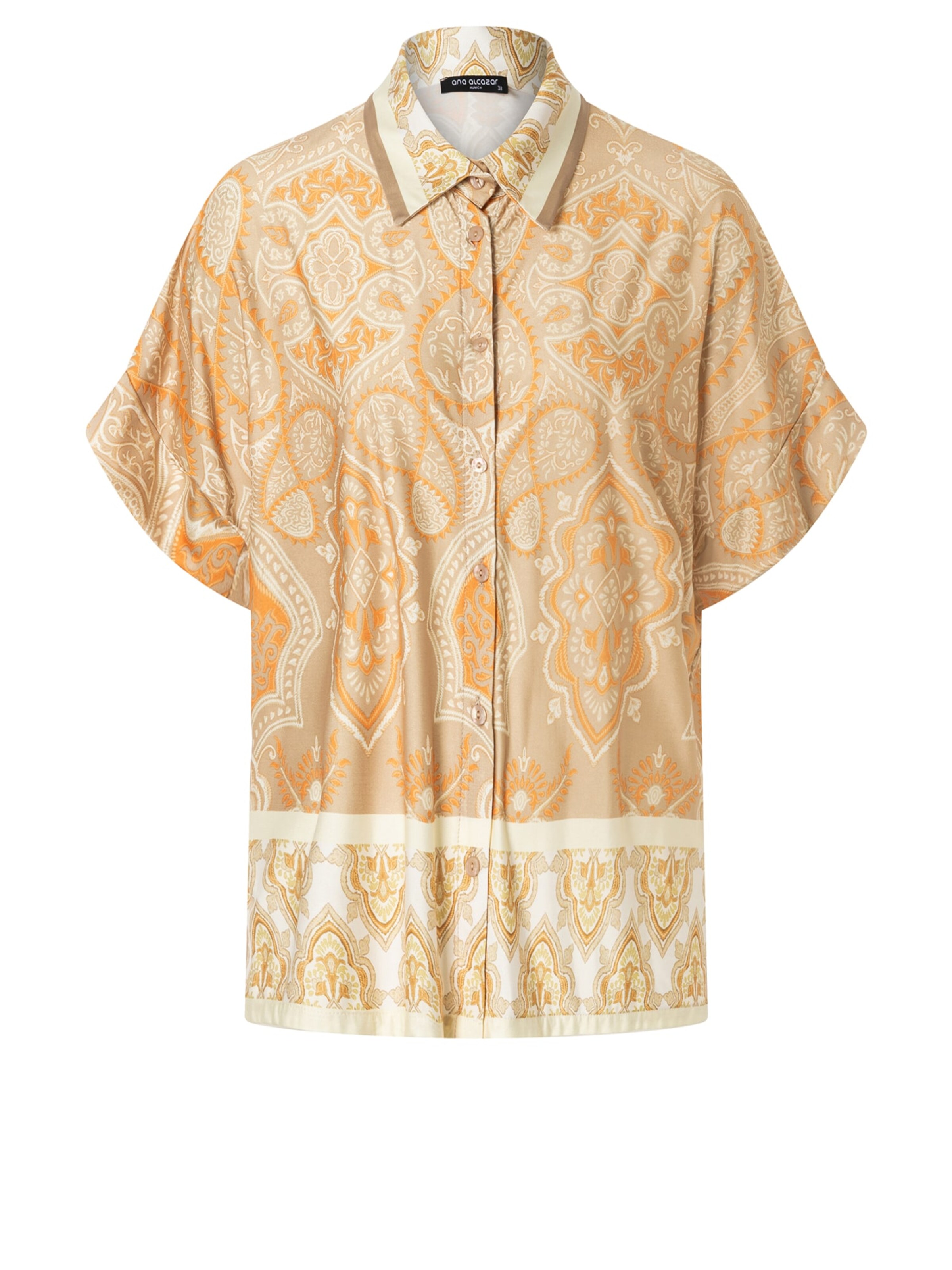 Ana Alcazar Blouse 'Doremio' in Yellow: front
