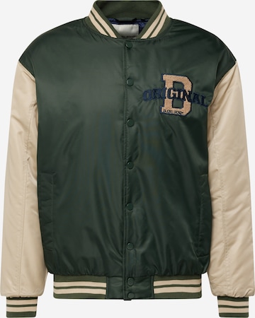 BLEND Between-season jacket in Green: front