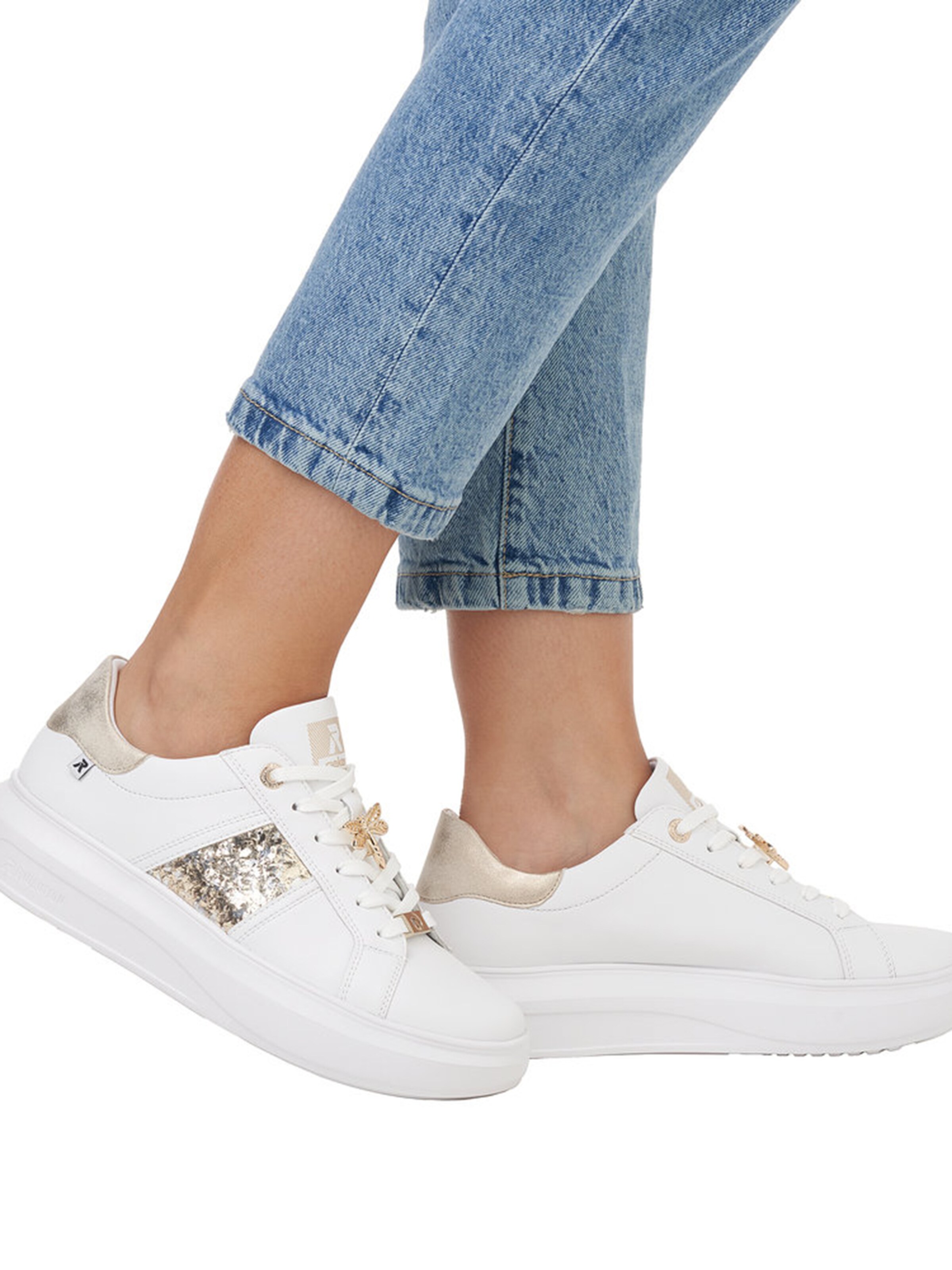 Rieker Sport Trampki niskie 'Evolution' w kolorze biały