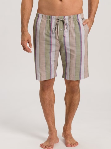 Hanro Pajama Pants 'Night & Day' in Beige: front