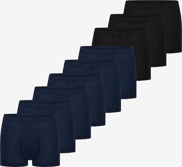 SCHIESSER Boxer shorts '95/5 Essentials - Cotton' in Blue: front