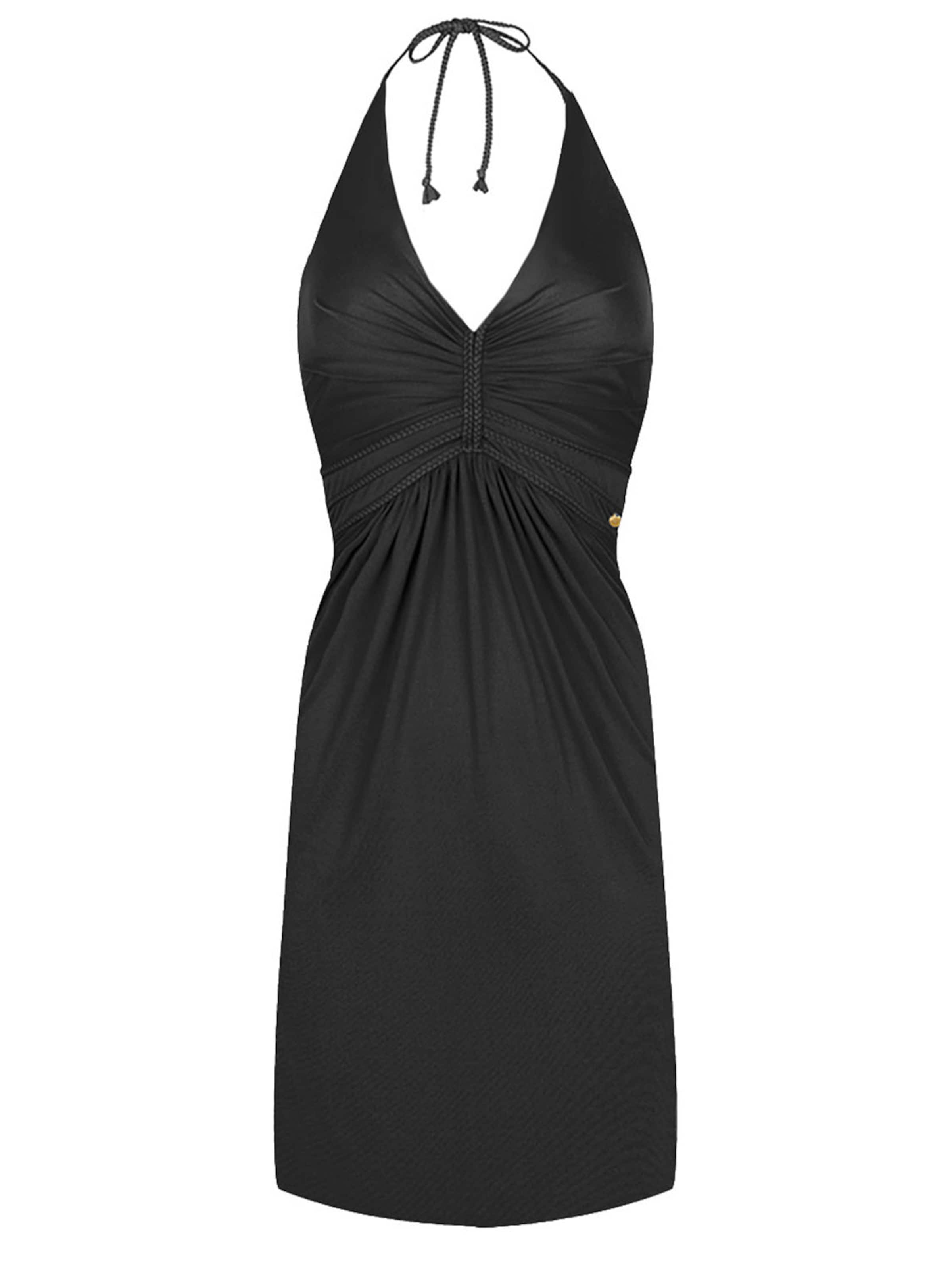 Chic by Lirette Dress 'Short halter dress Natural' in Black: front