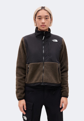 THE NORTH FACE Flisová bunda 'RETRO DENALI' - Hnedá: predná strana