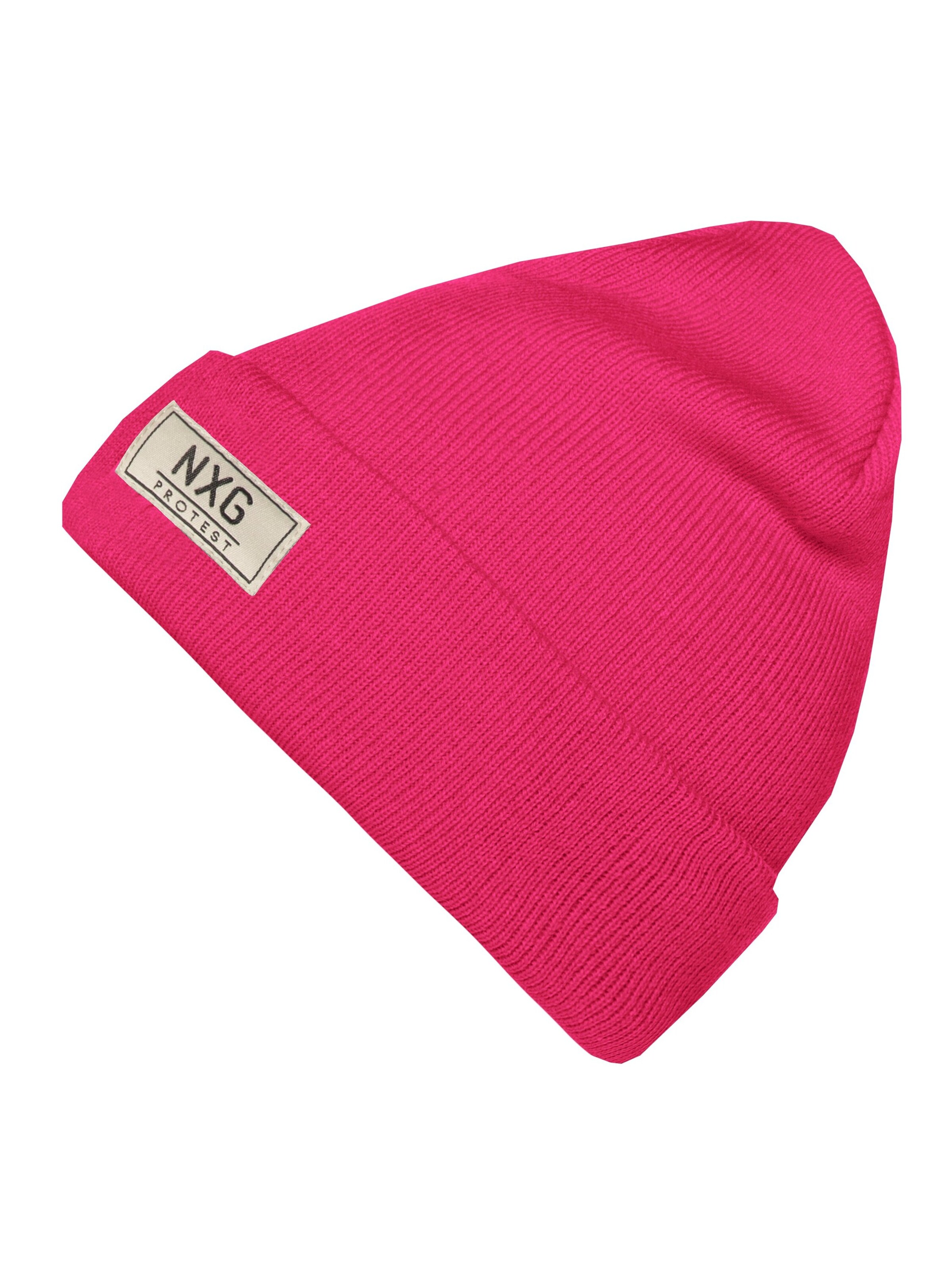 PROTEST Beanie 'NXG OKOWA' in Pink: front