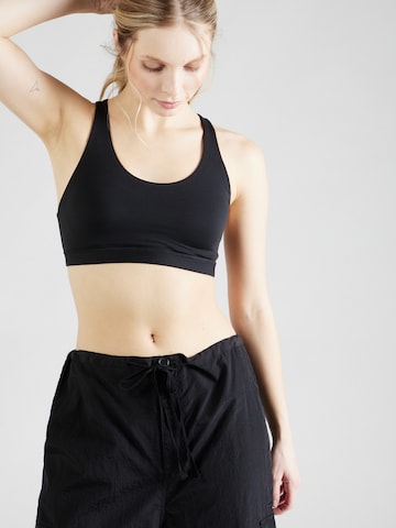 ADIDAS PERFORMANCE Bustier Sport bh 'ALL ME' in Zwart: voorkant