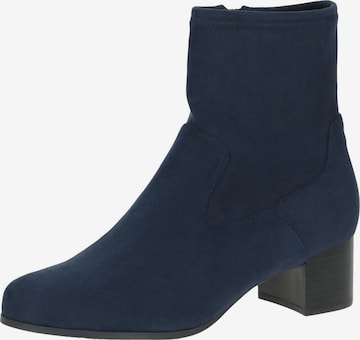 CAPRICE Bootie in Blue: front