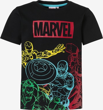 Marvel Avengers Shirt 'Marvel Avengers' in Schwarz: predná strana