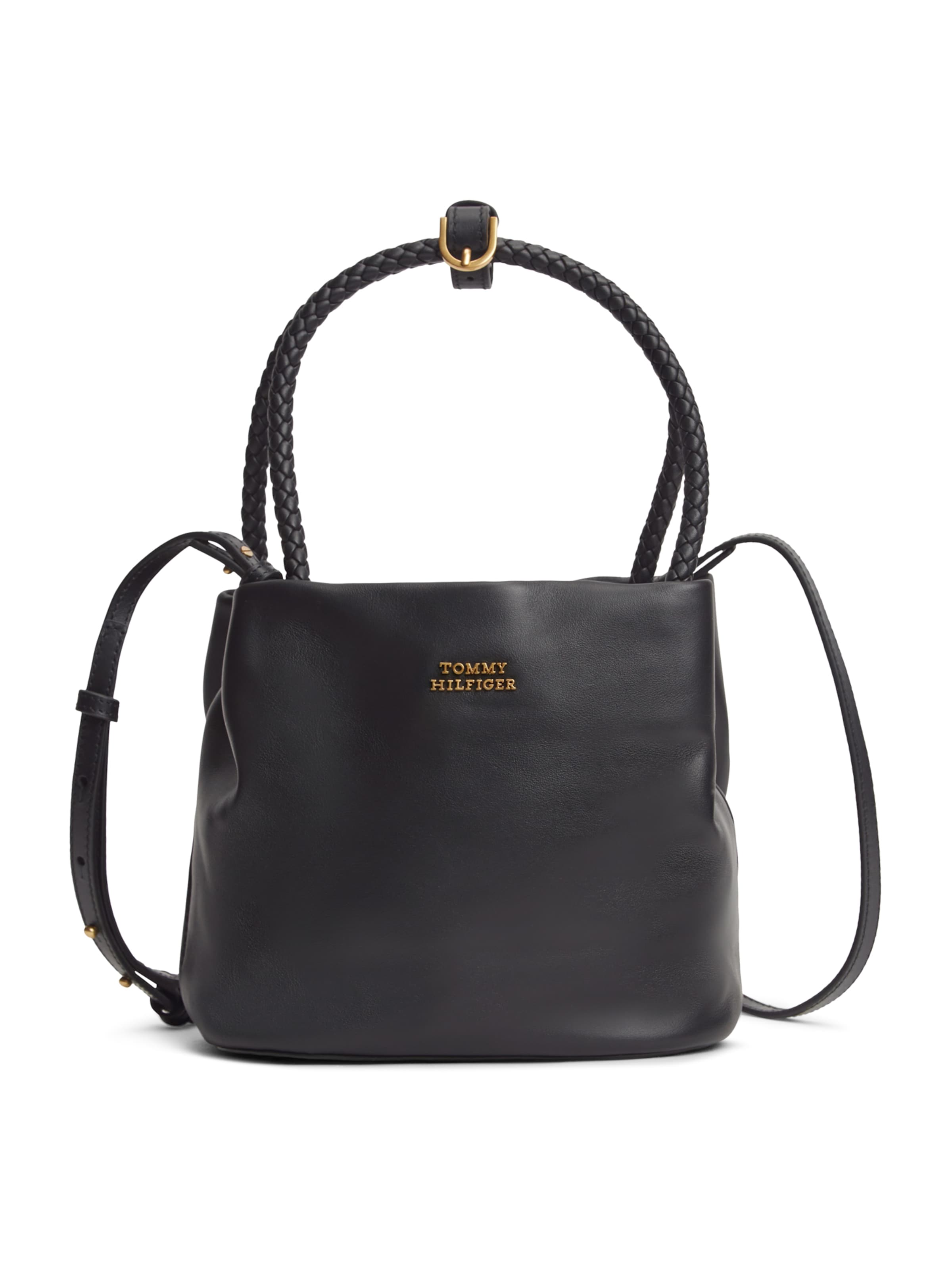TOMMY HILFIGER - Malas de tiracolo 'Marina' em preto: frente