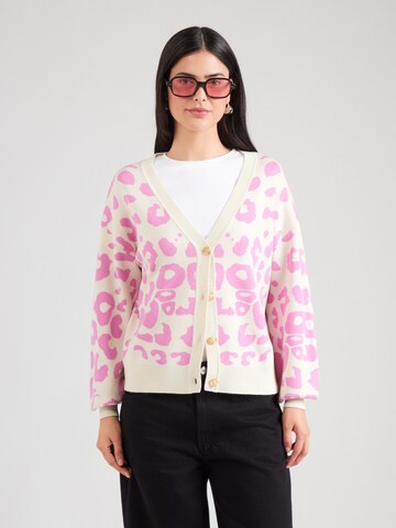 ONLY Knit cardigan 'ONLLEONA' in Beige: front