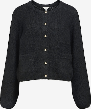 Cardigan 'OBJSaggia' OBJECT en noir : devant