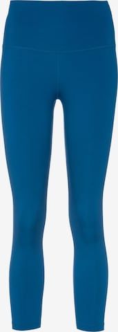 NIKE Workout Pants 'One' in Blue: front