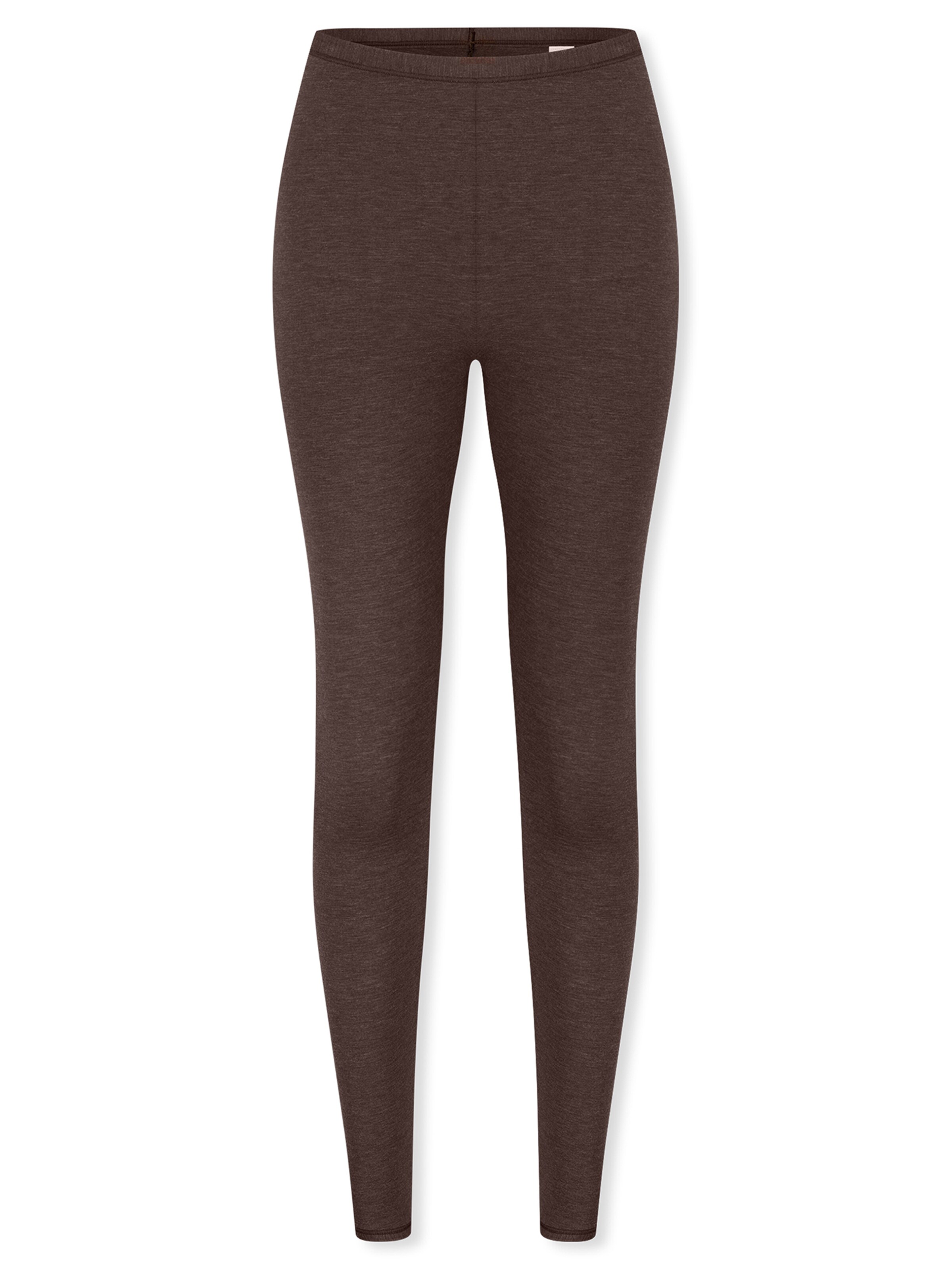Skinny Leggings ' Personal Fit ' SCHIESSER en marron : devant
