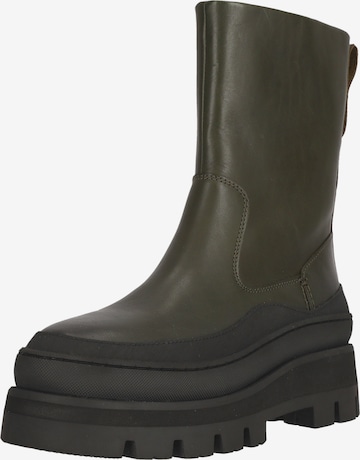 CLARKS Regenlaarzen 'Orianna2 Rise' in Groen: voorkant