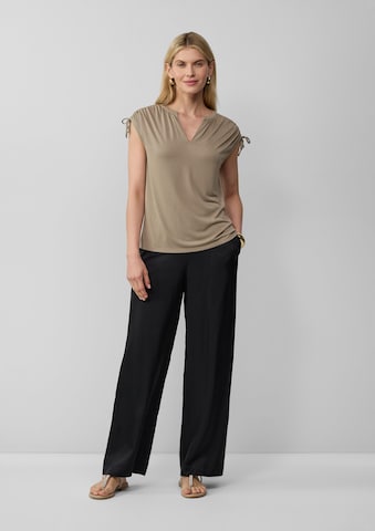 s.Oliver BLACK LABEL Shirt in Beige