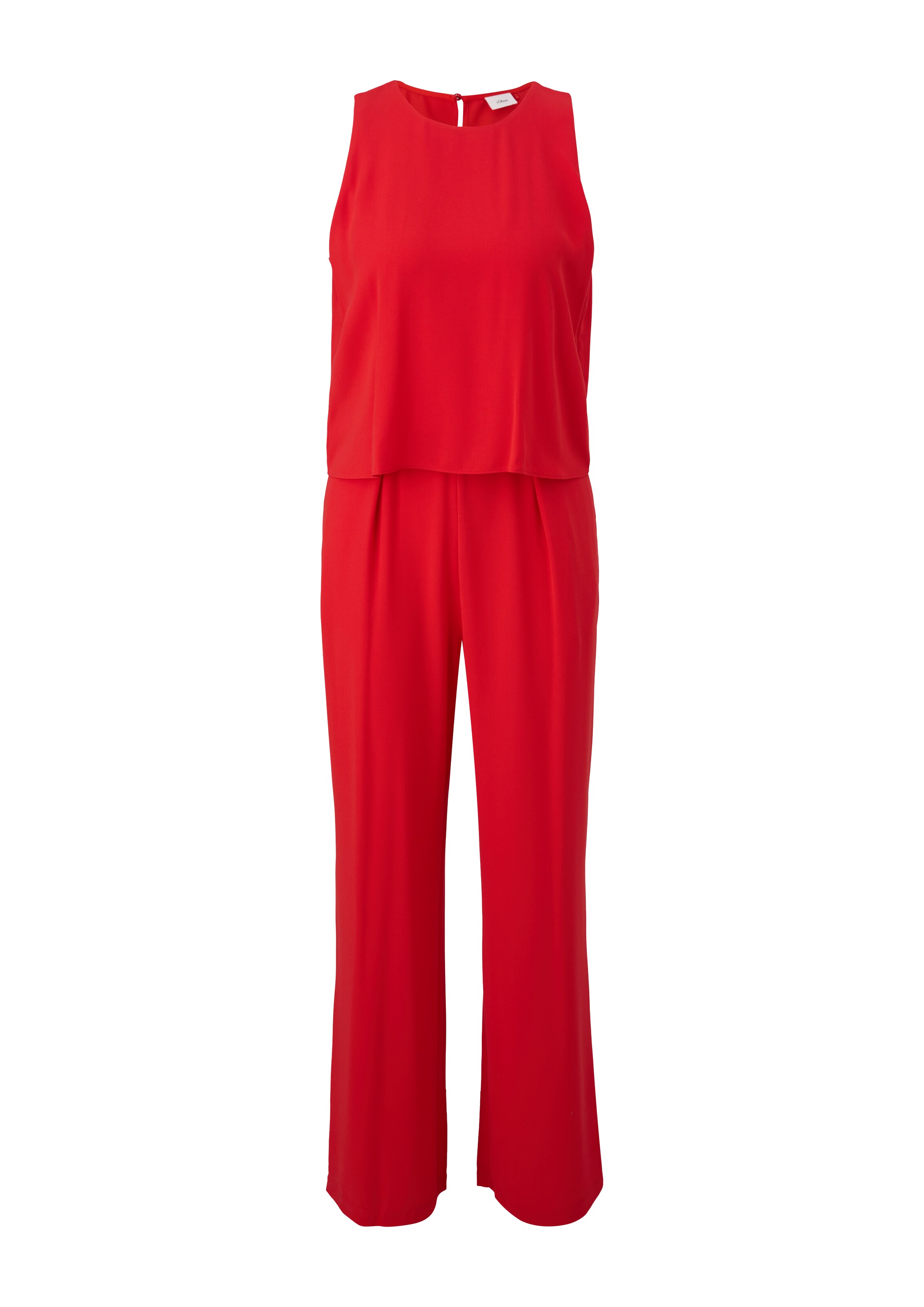 s.Oliver BLACK LABEL Jumpsuit in Rood: voorkant