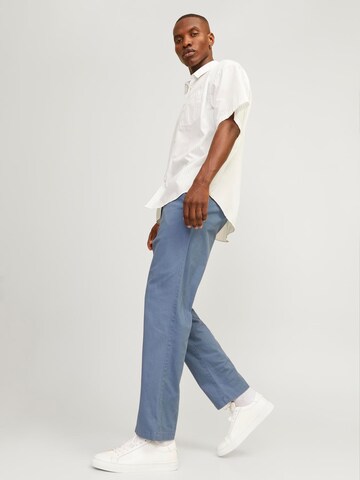 JACK & JONES Regular Chino Pants 'JPSTKane JJDave' in Blue